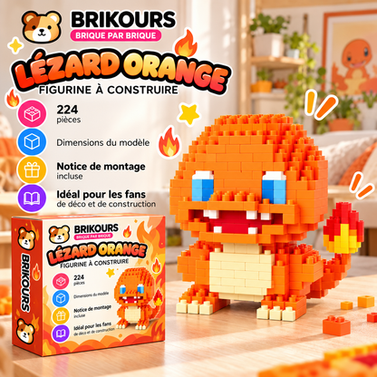 Mini figurine en micro-briques | Brikours