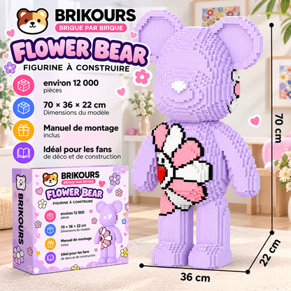Ours géant à construire – 70-80cm + briques | Brikours
