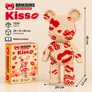 Ours géant à construire – 43-46cm briques | Brikours