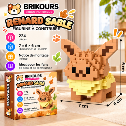 Mini figurine en micro-briques | Brikours
